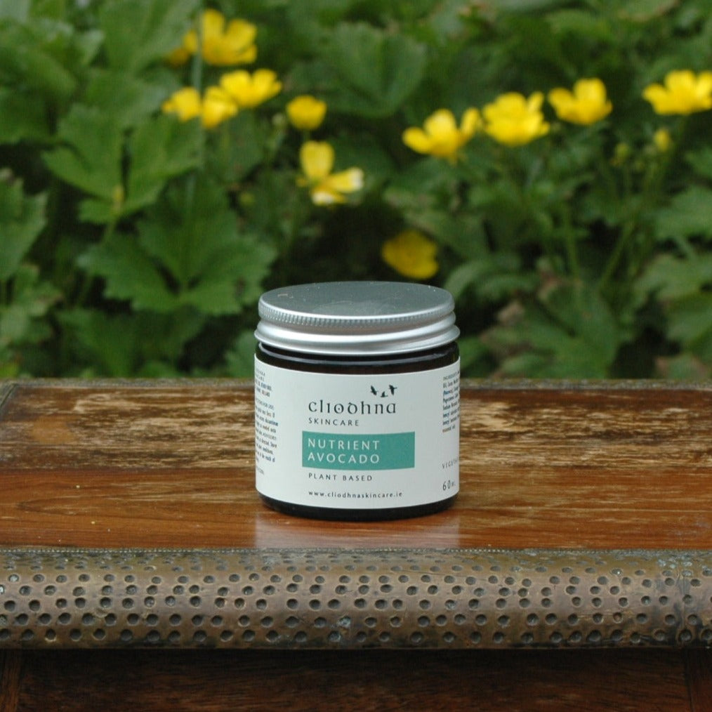avocado oil vit E handmade dry skin vegetarian natural plant based